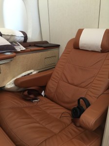 Chair at full recline