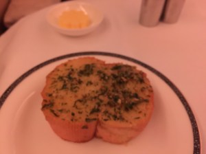 The highly recommended SQ garlic bread