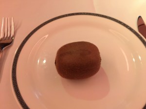 Kiwi fruit from the fruit basket - very sweet