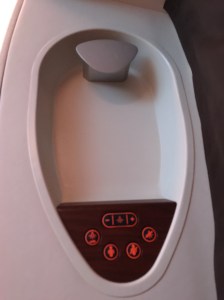 control panels after the suite has been converted into a bedroom