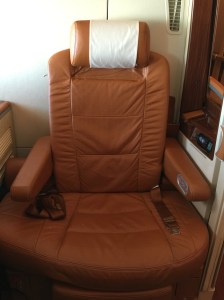 Poltrona Frau leather armchair