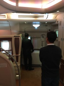 Preparing to disembark