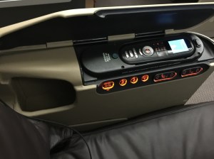 Remote control by the side