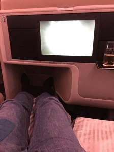 Need to sit diagonally to fit my 6' 3" frame