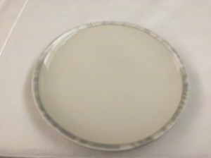 Givenchy plate in Business Class