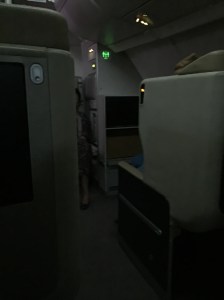 Preparing for landing